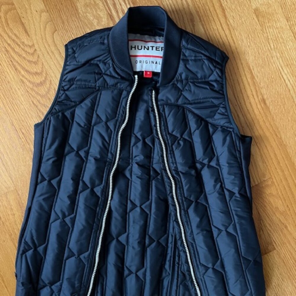 HUNTER Quilted Vest, Navy